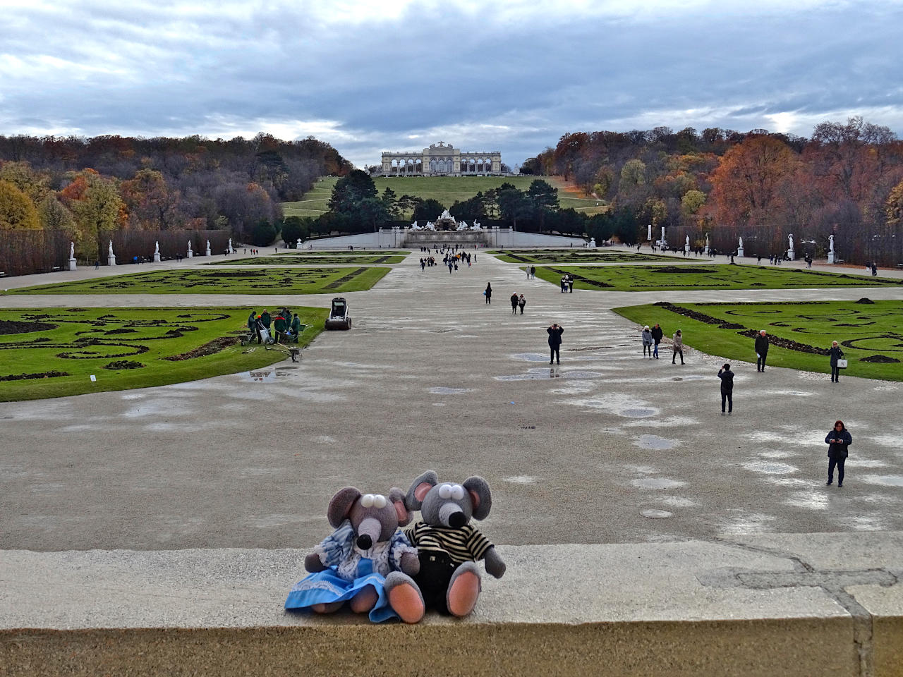 jardin du château de Schönbrunn