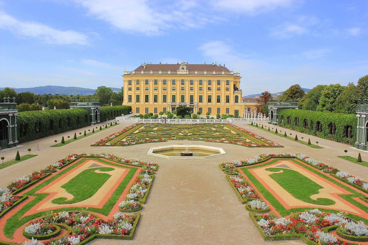 jardin du prince Rodolphe à Schönbrunn