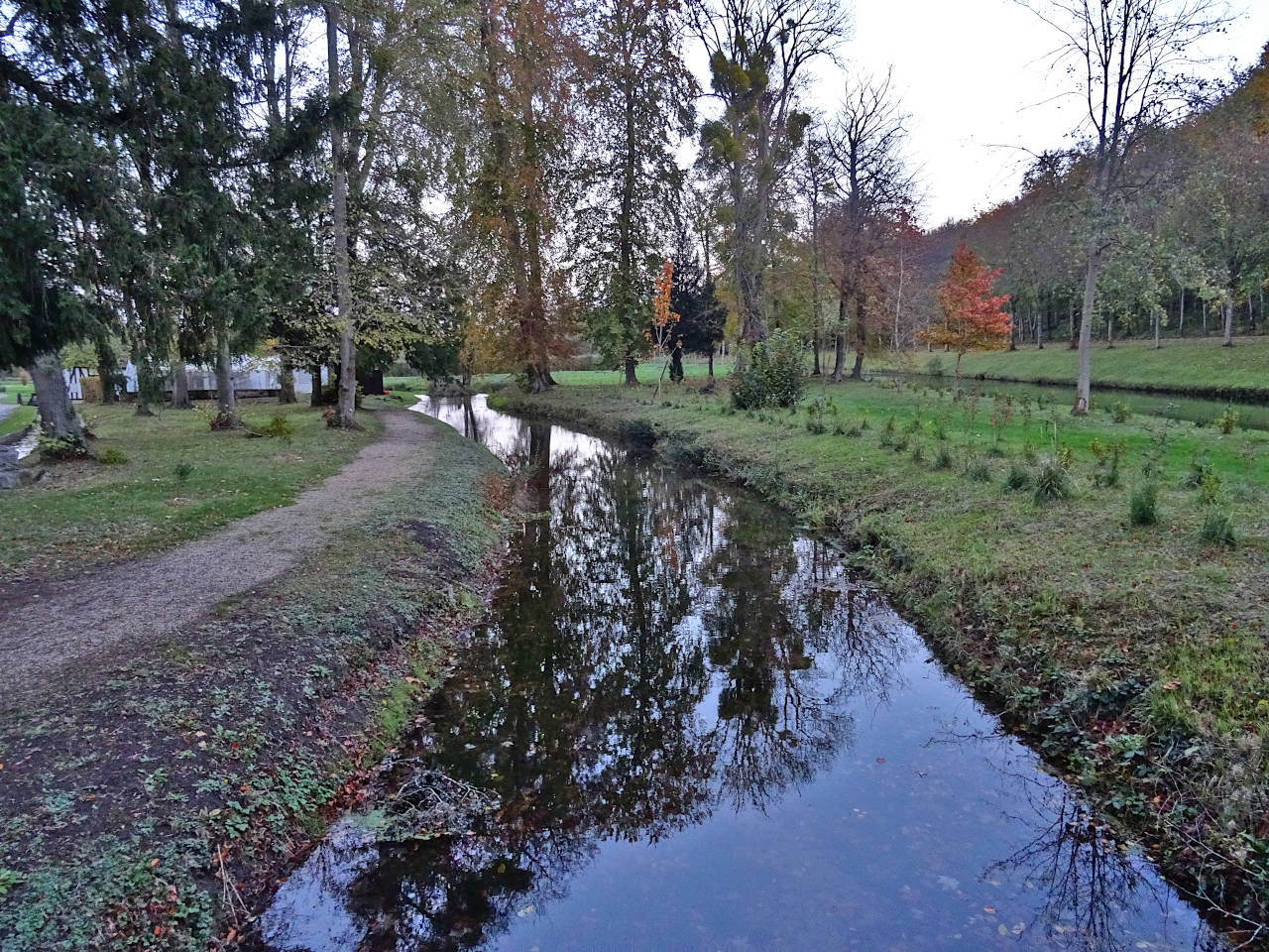 parc Chantilly automne