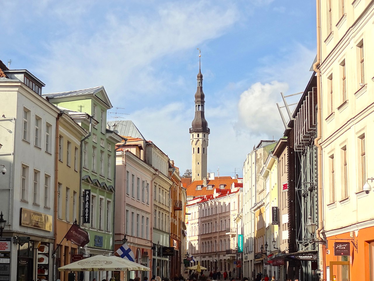 rue Viru à Tallinn