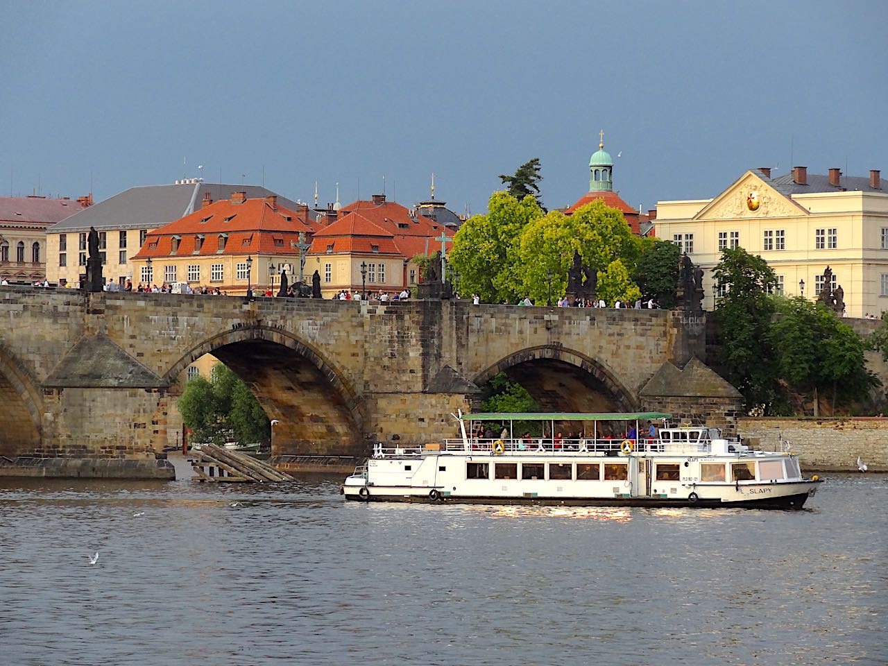 Croisière sur la Vltava à Prague