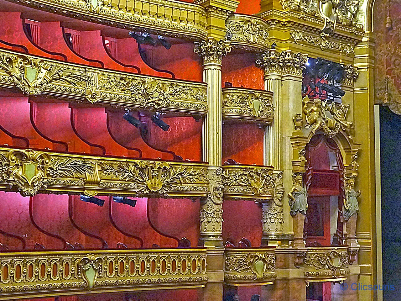 salle de spectacle de l'Opéra Garnier