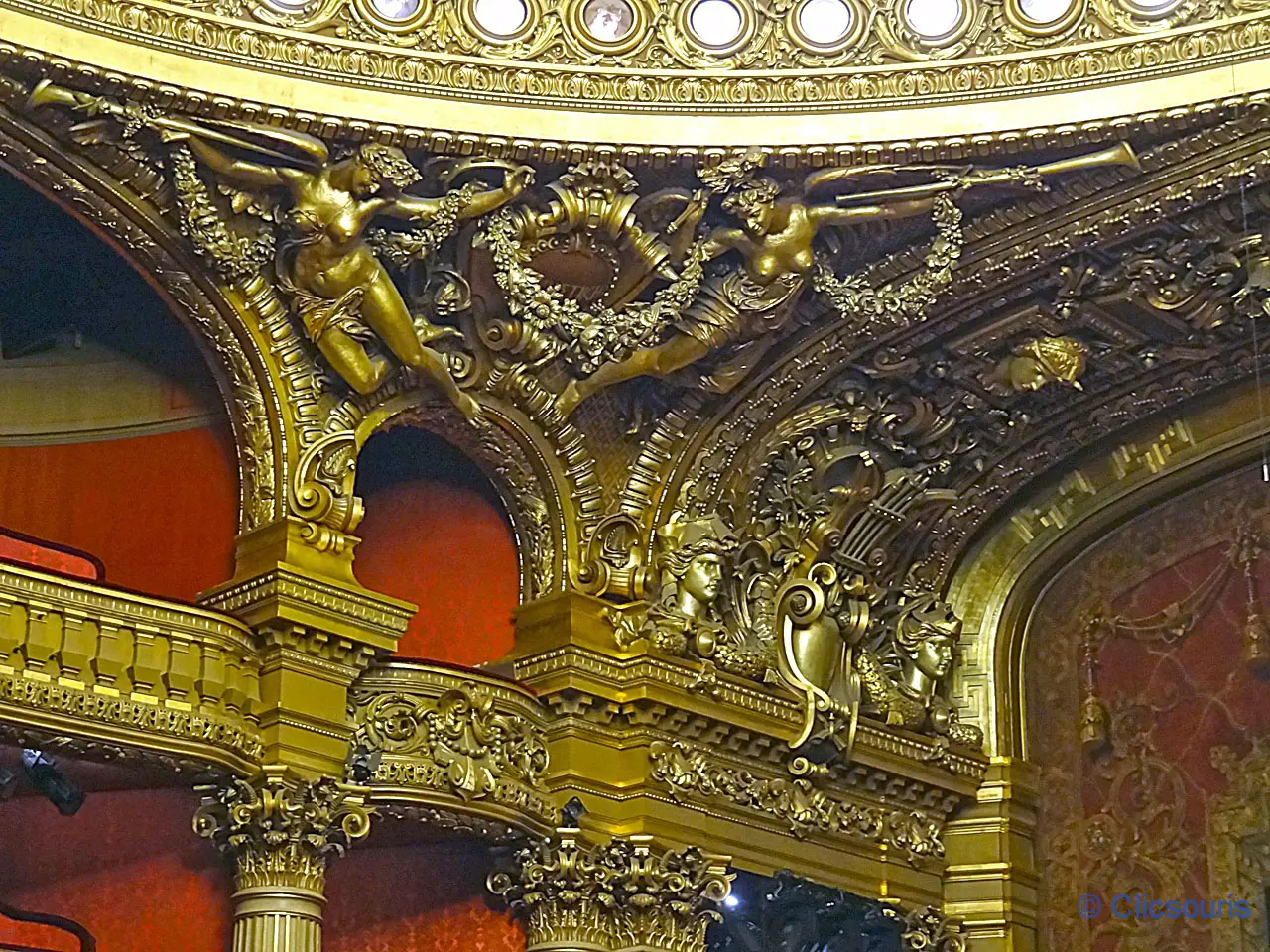 salle de spectacle de l'Opéra Garnier