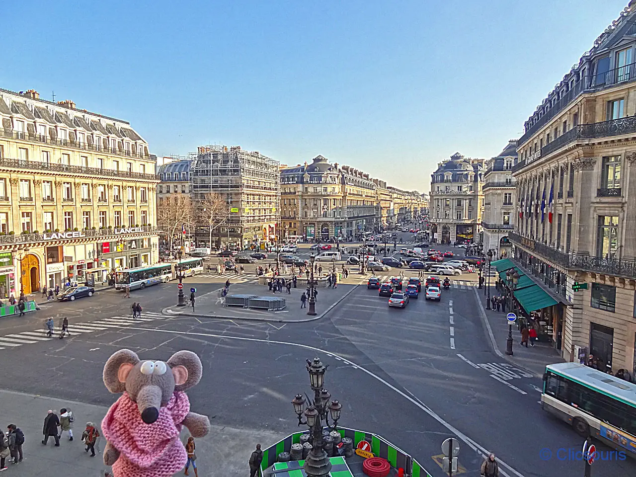 loggia de l'Opéra Garnier