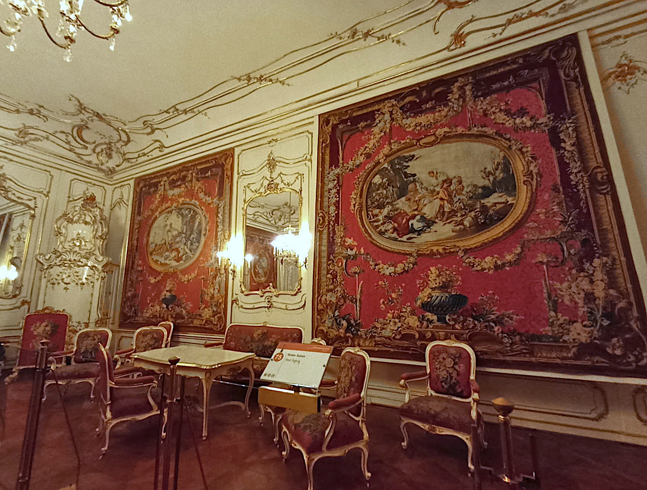 salon des Gobelins au palais de la Hofburg