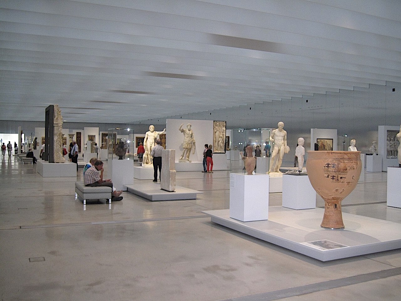 la Galerie du Temps du Louvre-Lens