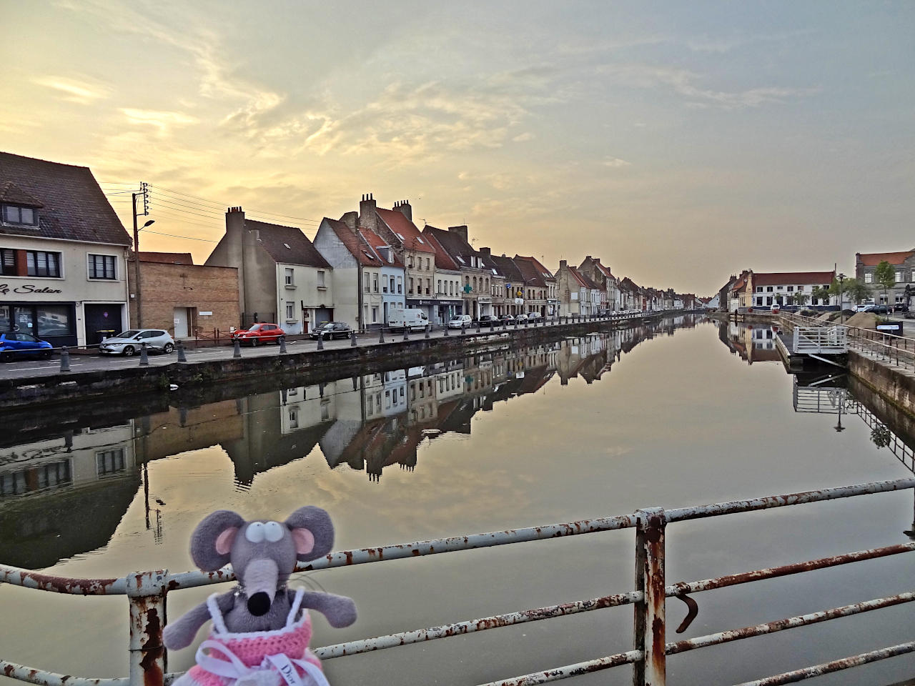 Canal de Neufossé à Saint-Omer