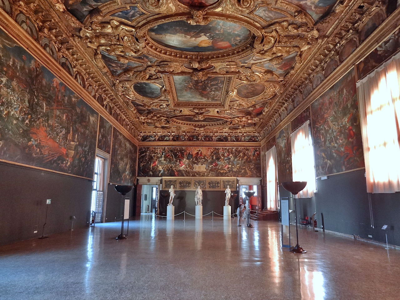 Sala dello Scrutinio du palais des Doges de Venise