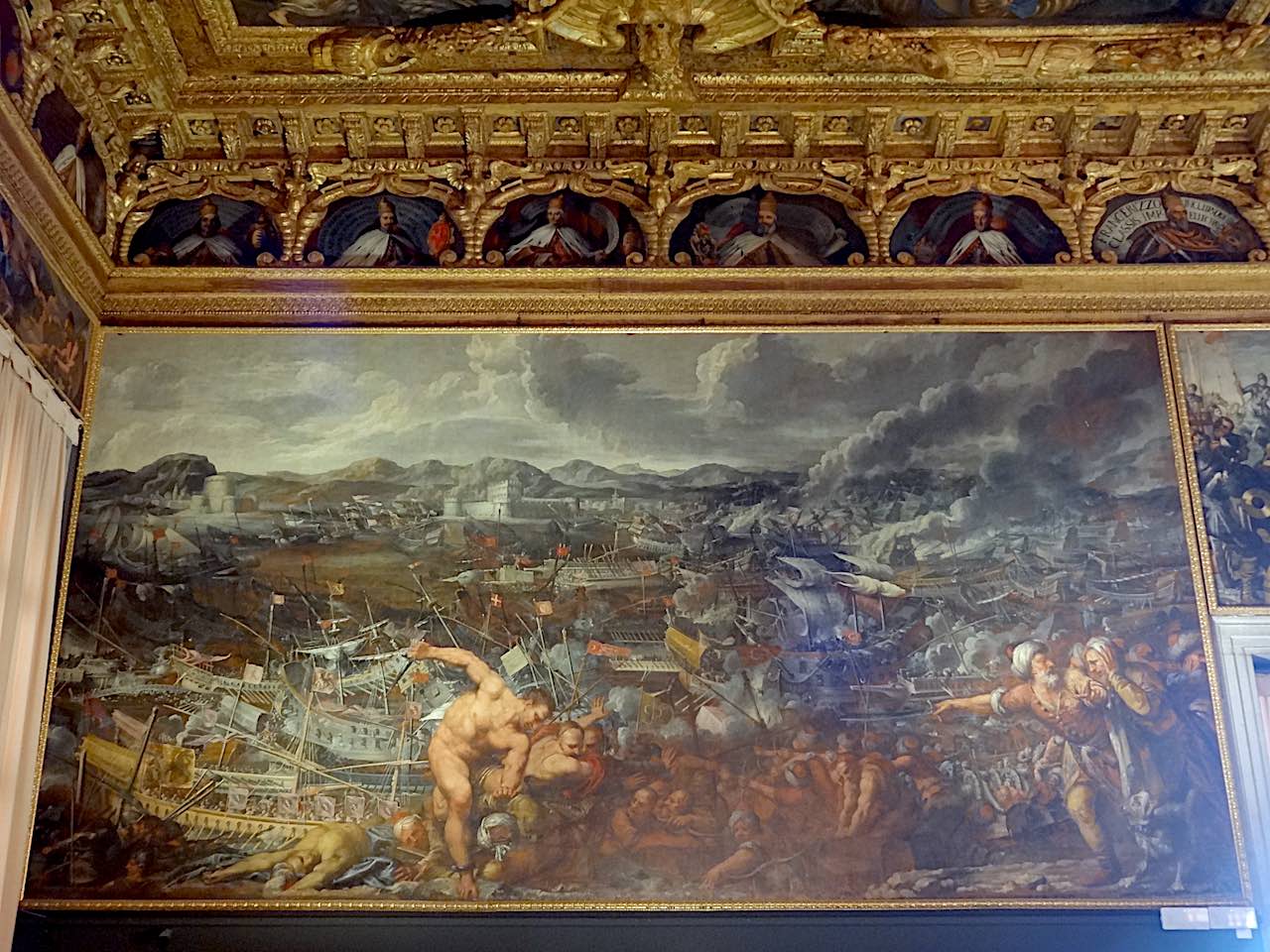 Sala dello Scrutinio palais des Doges tableau