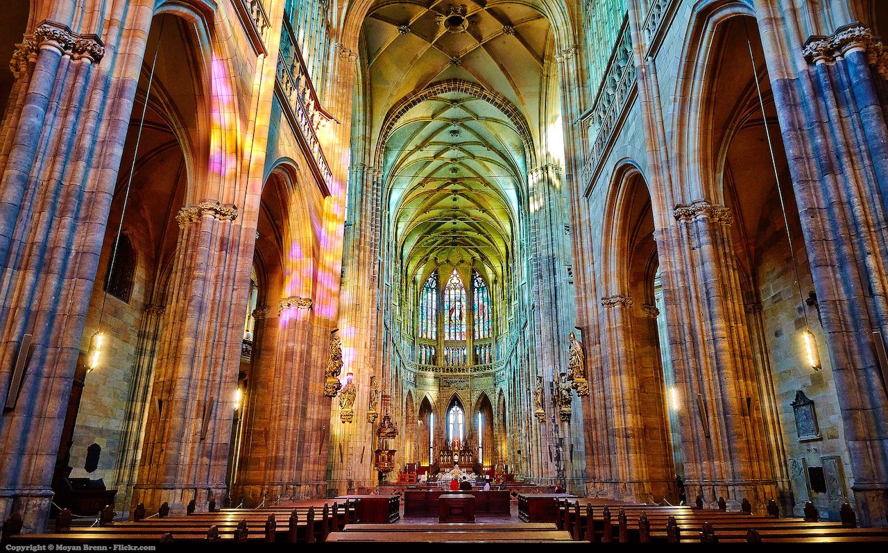 cathédrale Saint-Guy de Prague intérieur