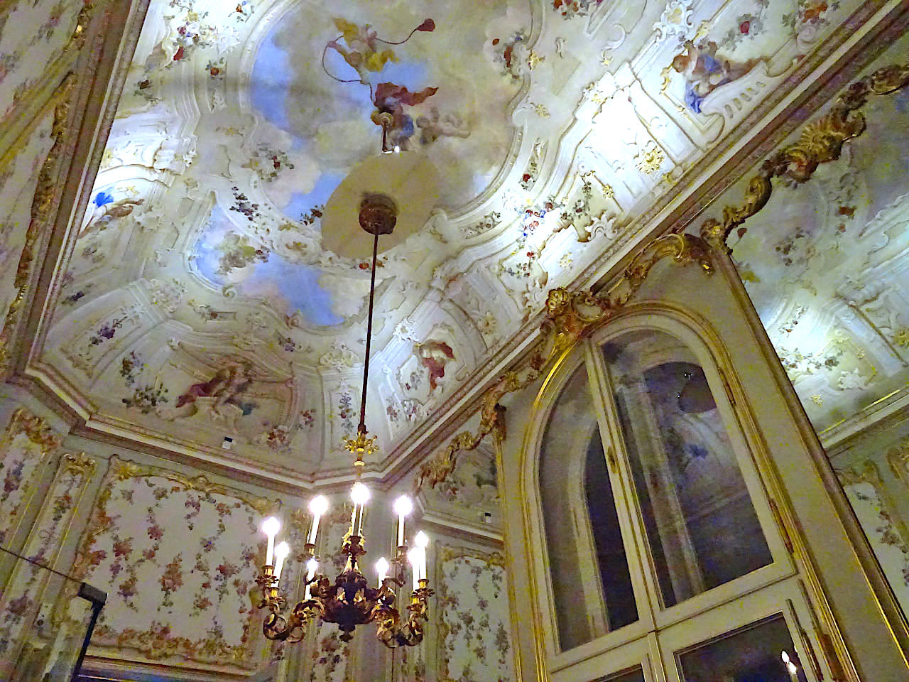 château de Schönbrunn plafond