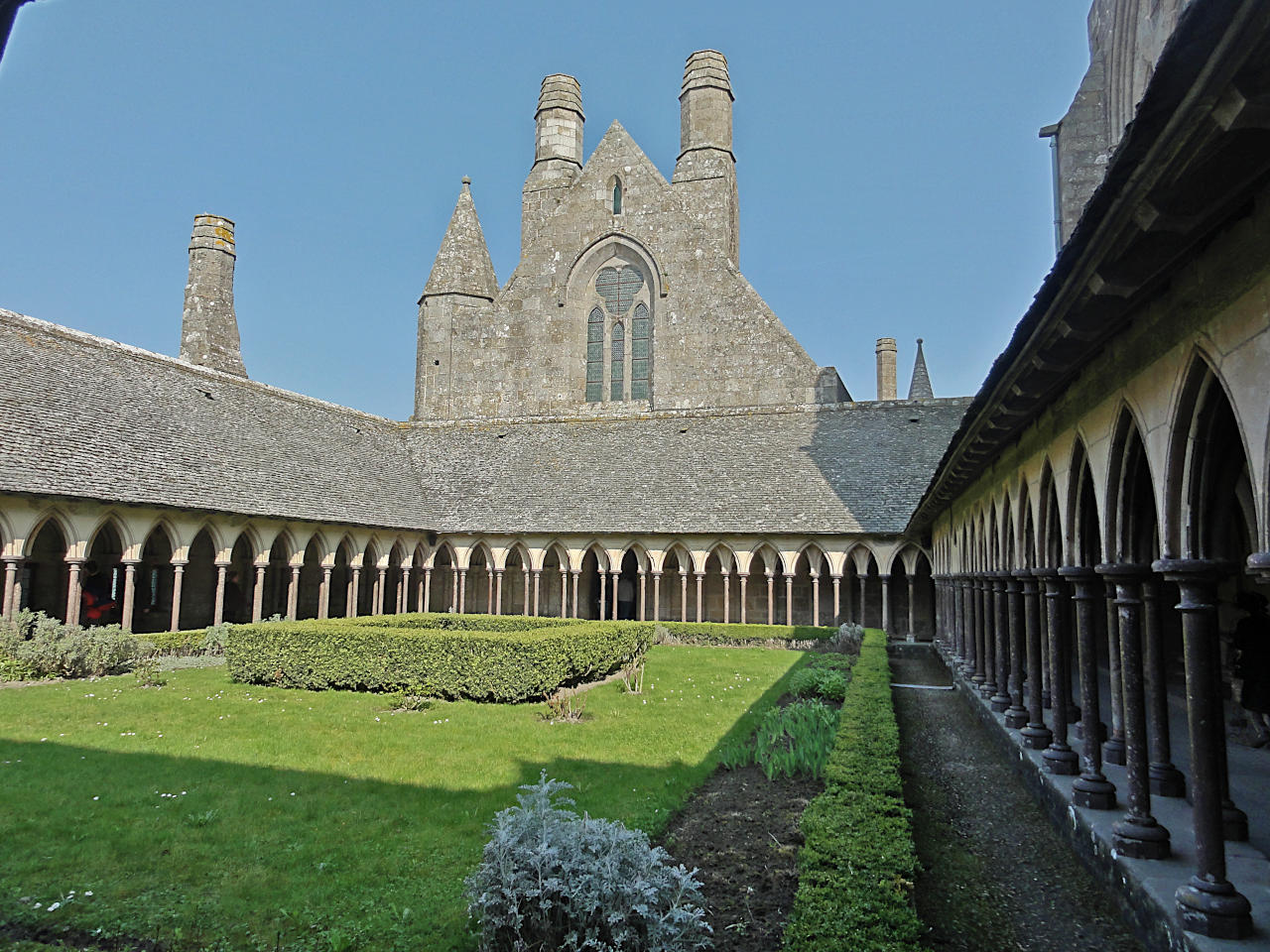 cloitre abbaye du Mont-Saint-Michel