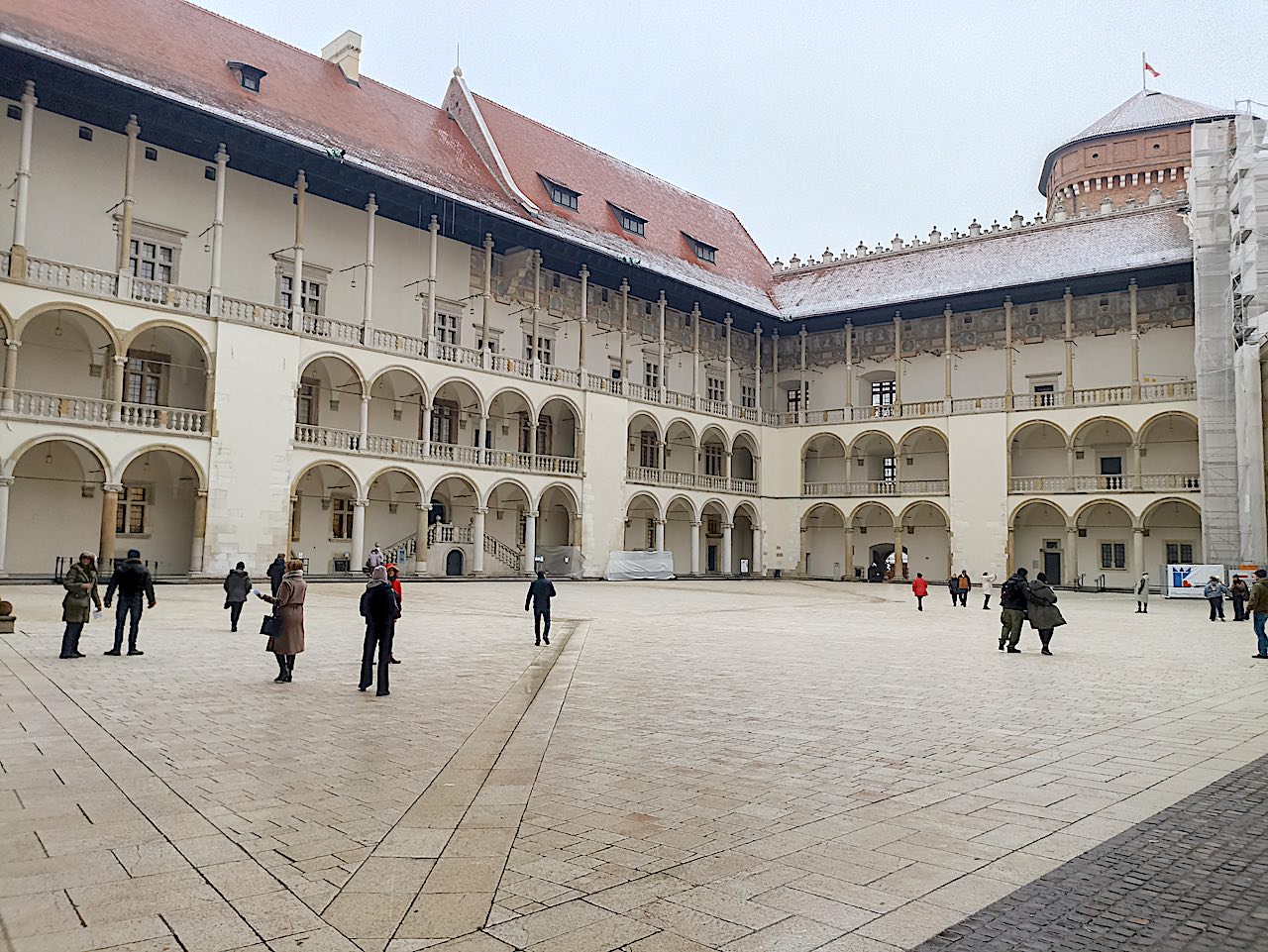 cour du château de Wawel