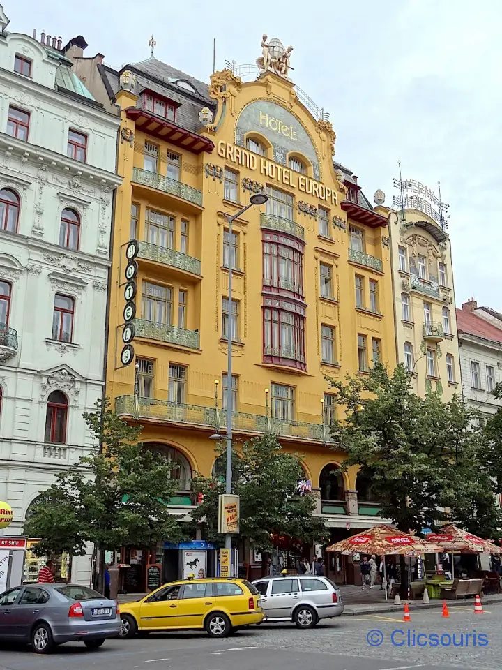 grand hôtel Europa Prague