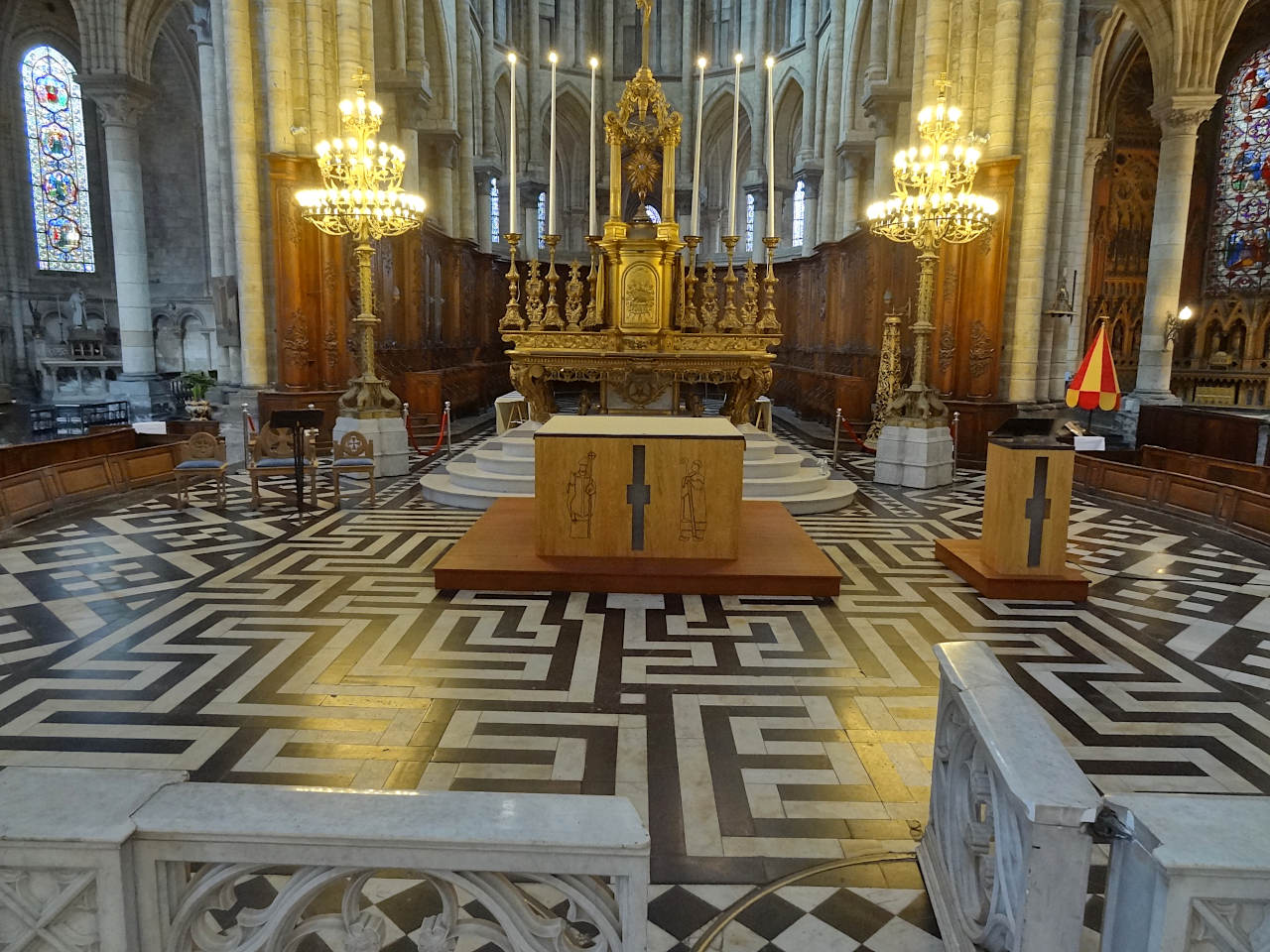 labyrinthe de Saint Omer