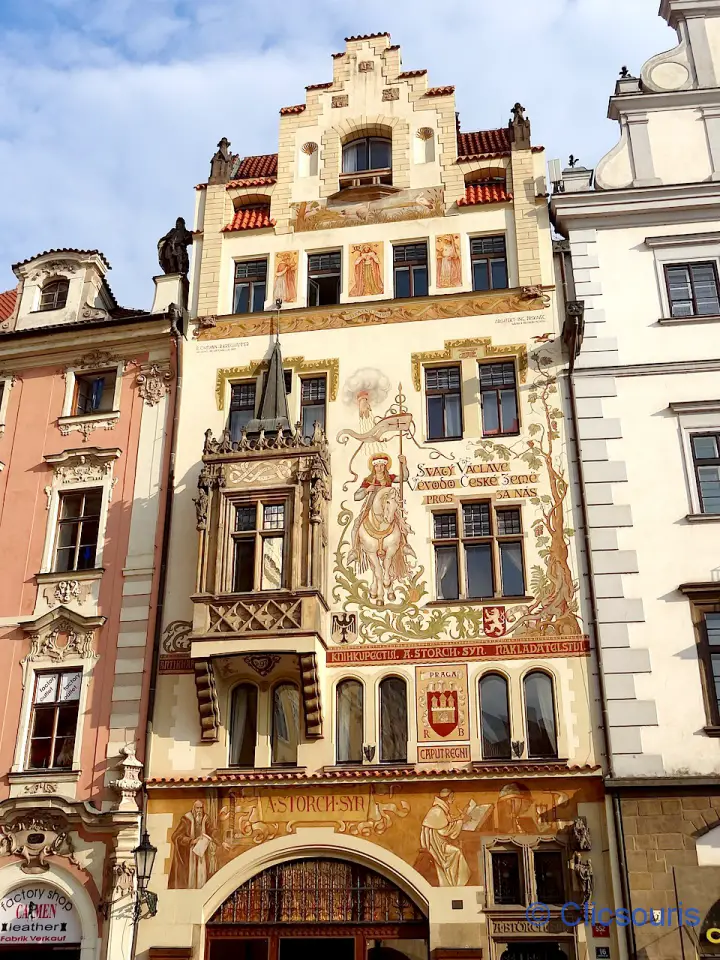 maison vieille ville Prague