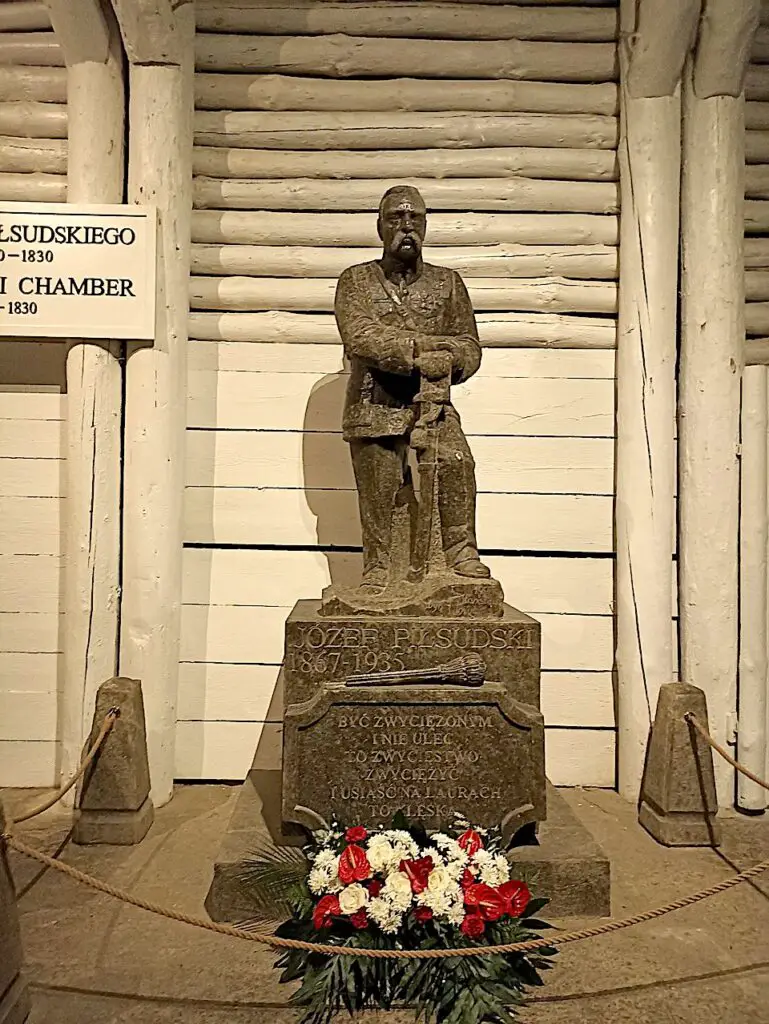 mines de sel de Wieliczka statue