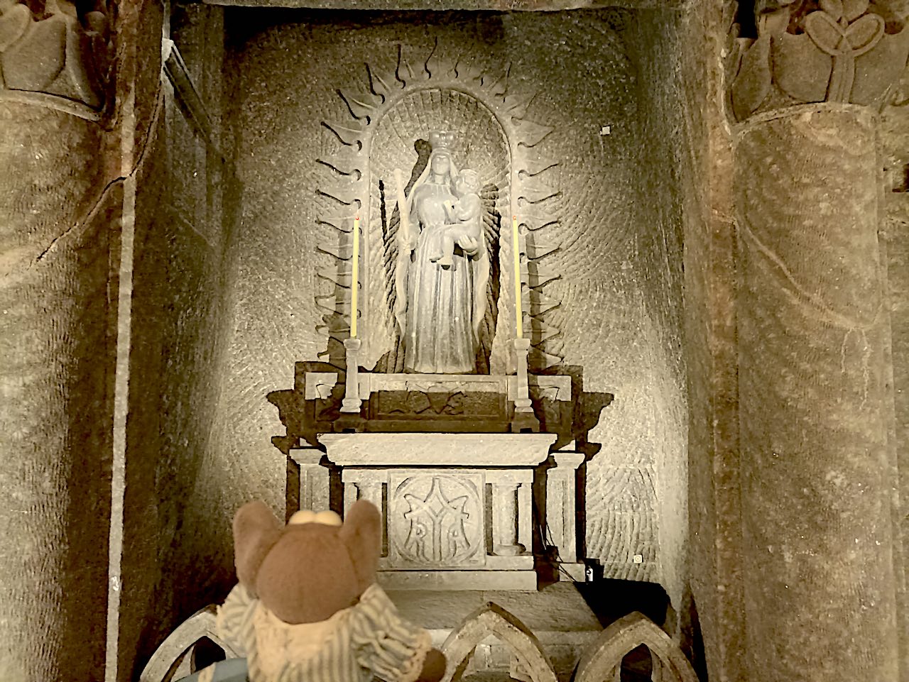 chapelle Sainte Kinga des mines de sel de Wieliczka 