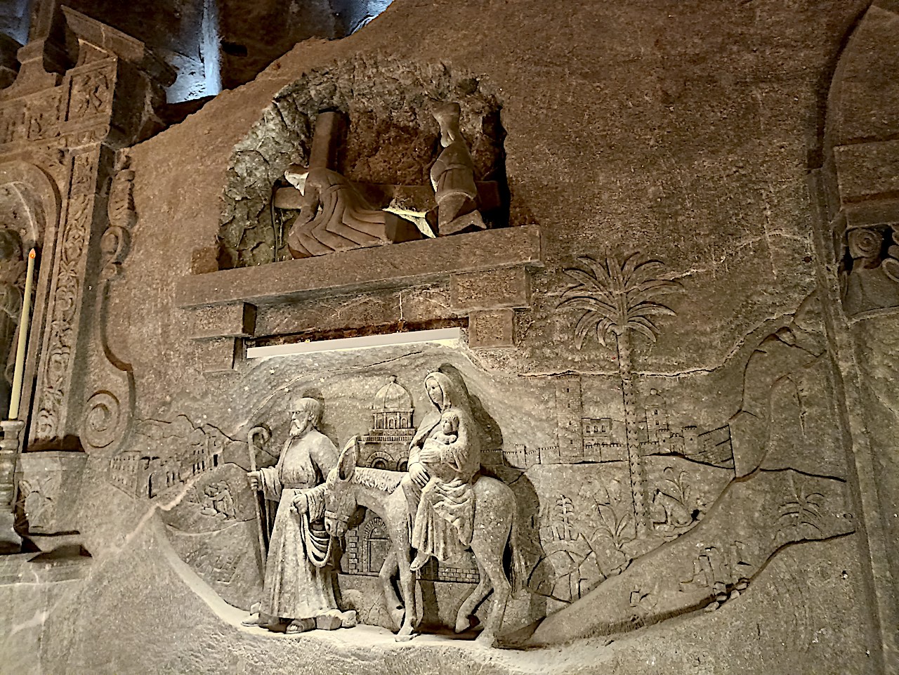 chapelle Sainte Kinga des mines de sel de Wieliczka 