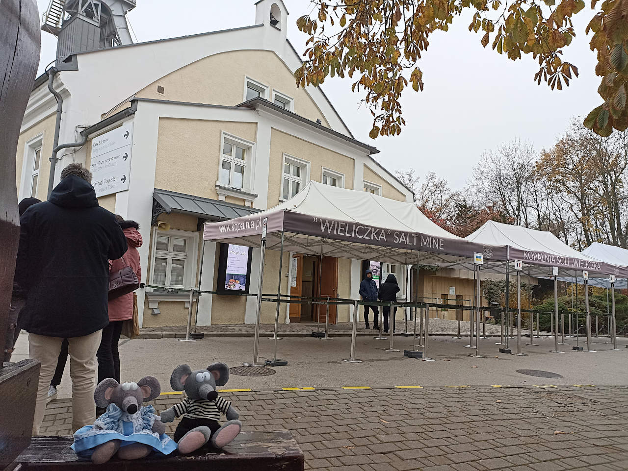 entrée des mines de sel de Wieliczka