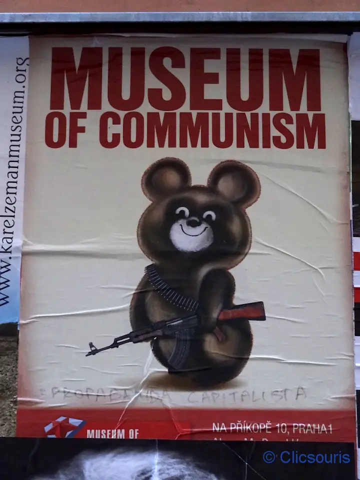 musée du communisme à Prague 