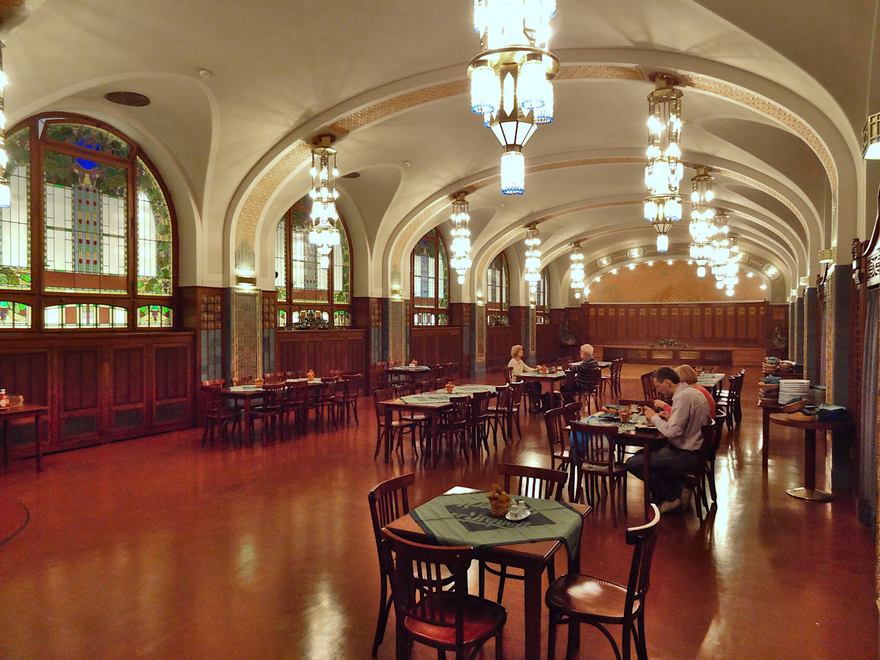 restaurant de la maison municipale de Prague