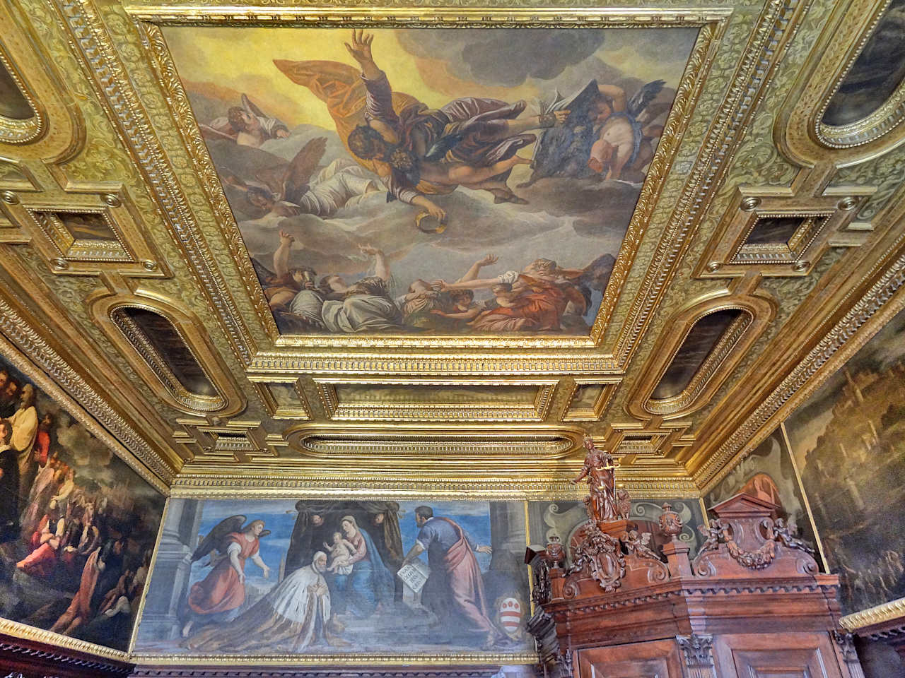 salle du palais des Doges de Venise 