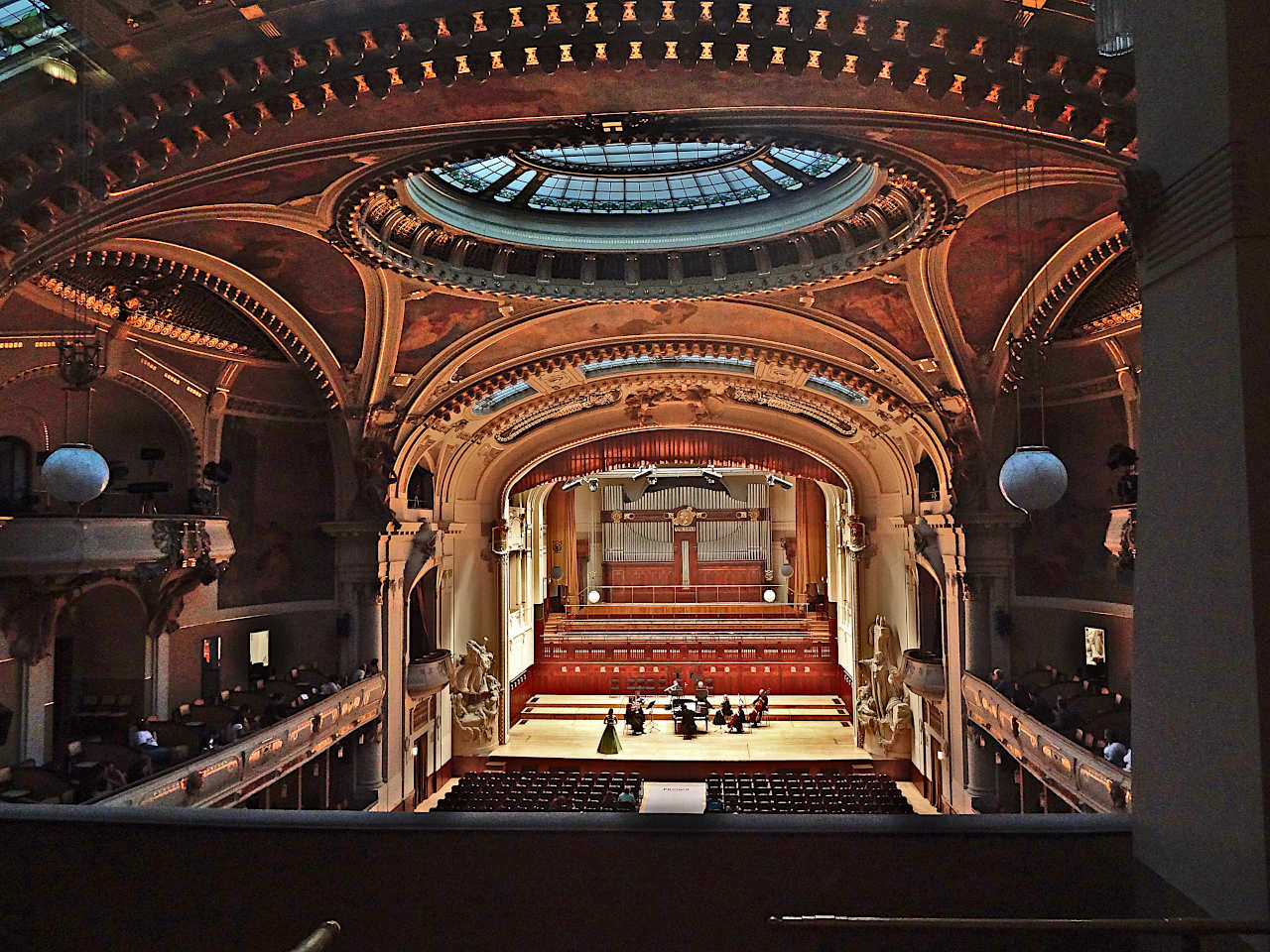 salle de spectacle de la maison municipale de Prague