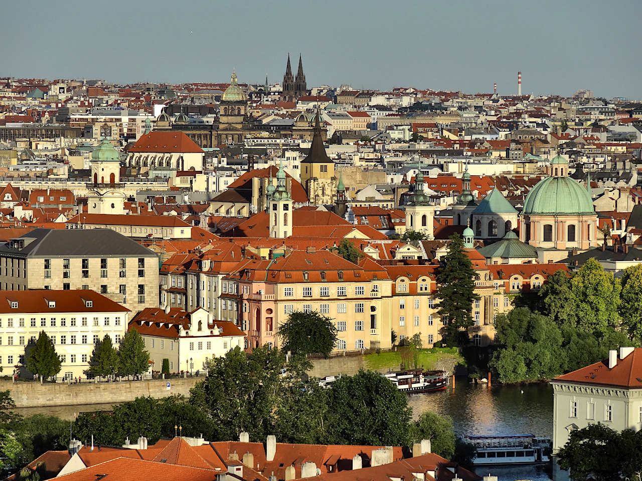 vue sur le centre de Prague