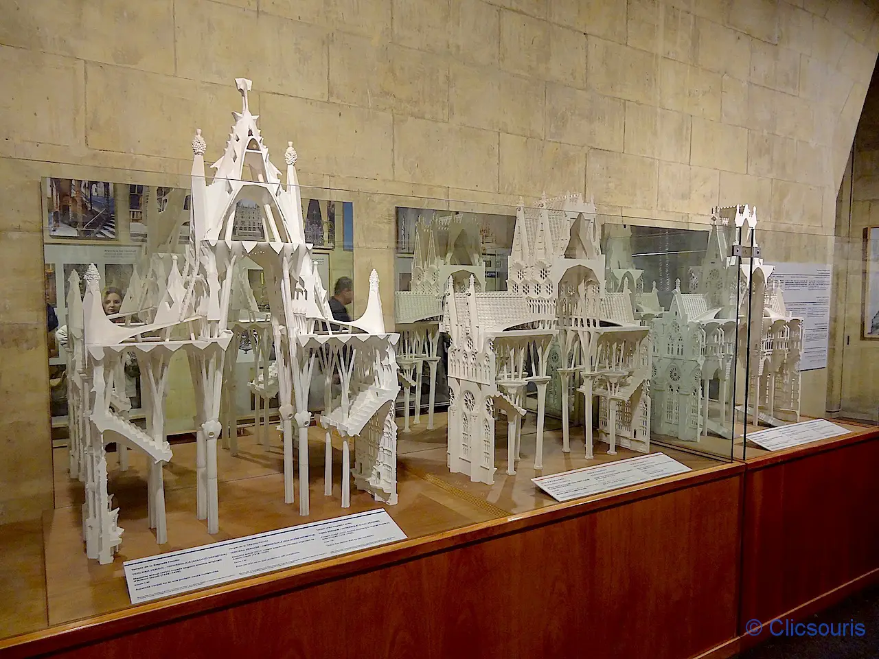 Maquettes de la Sagrada Familia à Barcelone
