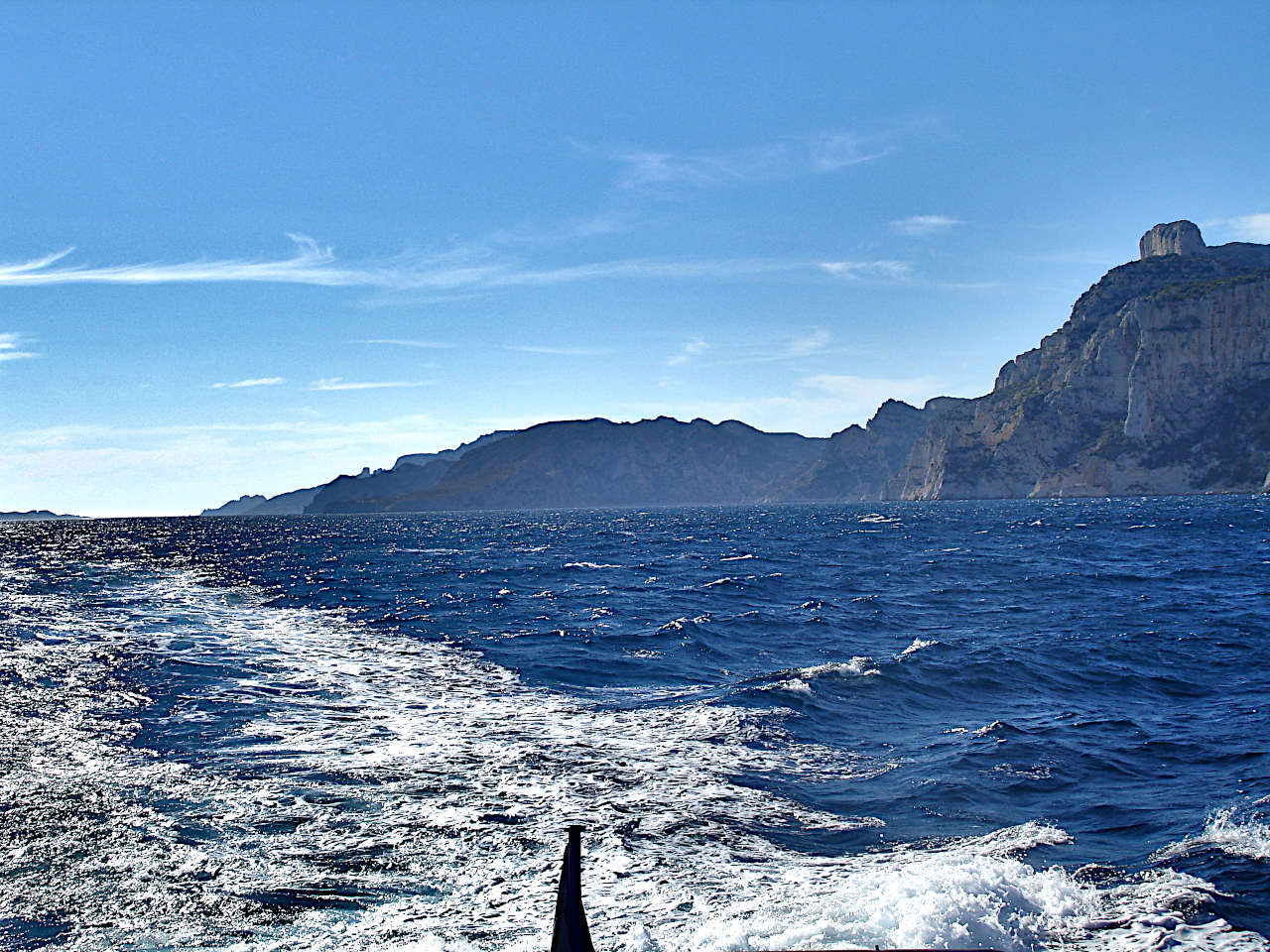 Calanques en bateau