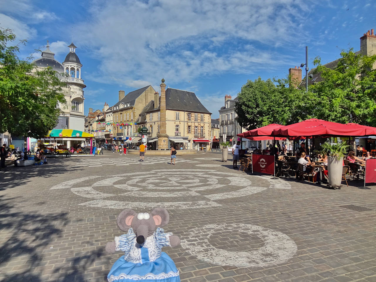 Place d'Allier de Moulins