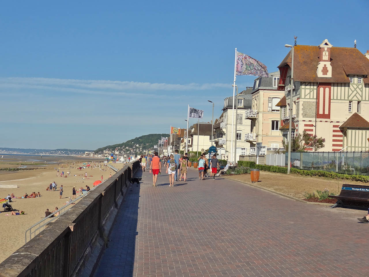 Promenade Marcel Proust à Cabourg