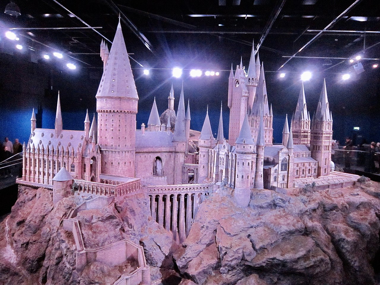Maquette de Poudlard aux studios Warner Bros