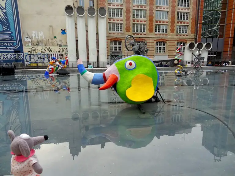 fontaine Stravinsky de Paris