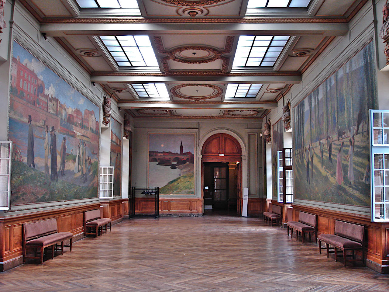 intérieur du Capitole à Toulouse 