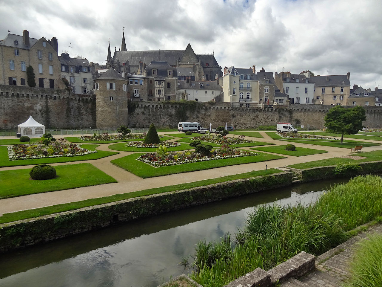 jardins des remparts de Vannes