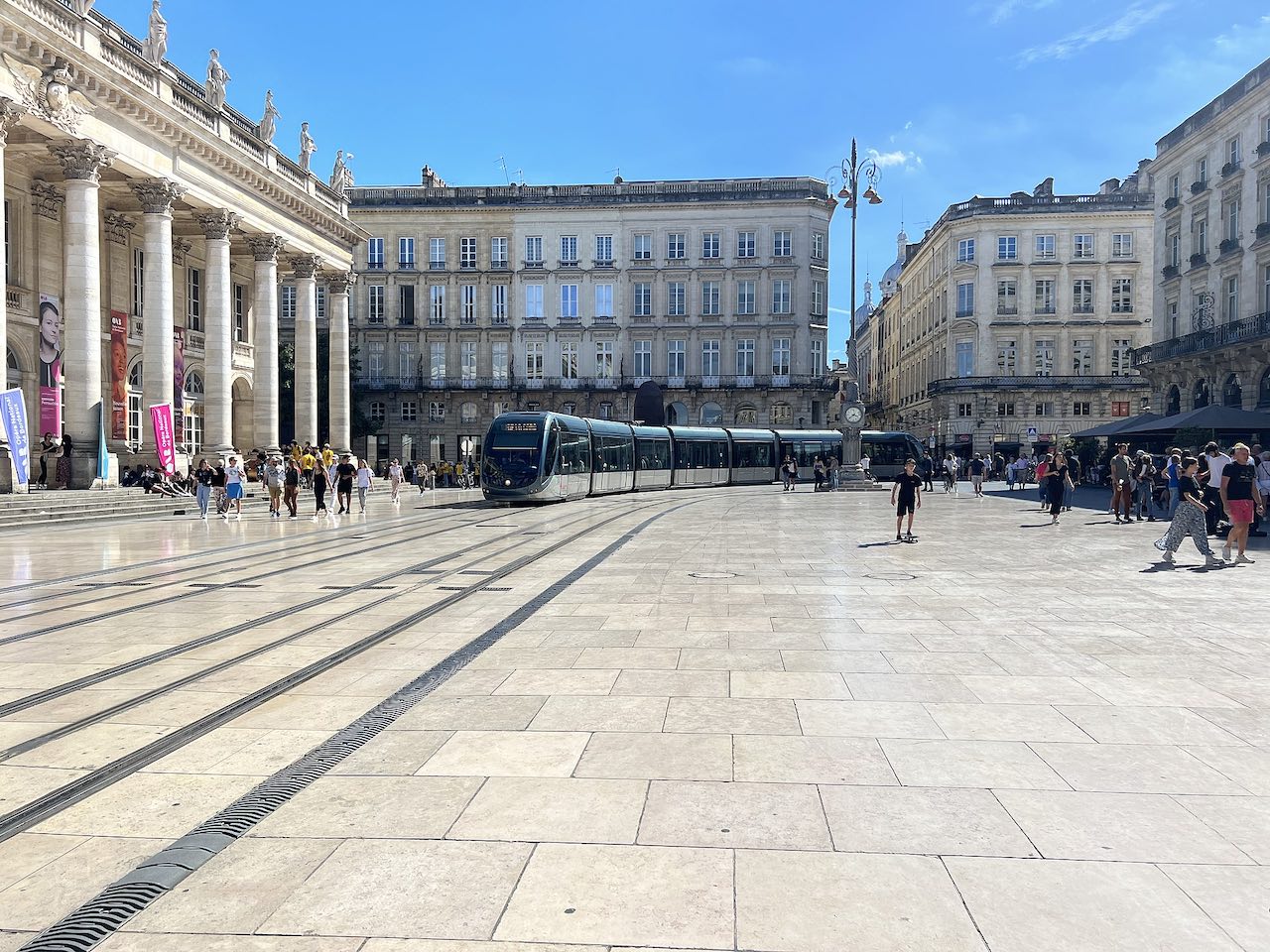 place de la Comédie à Bordeaux