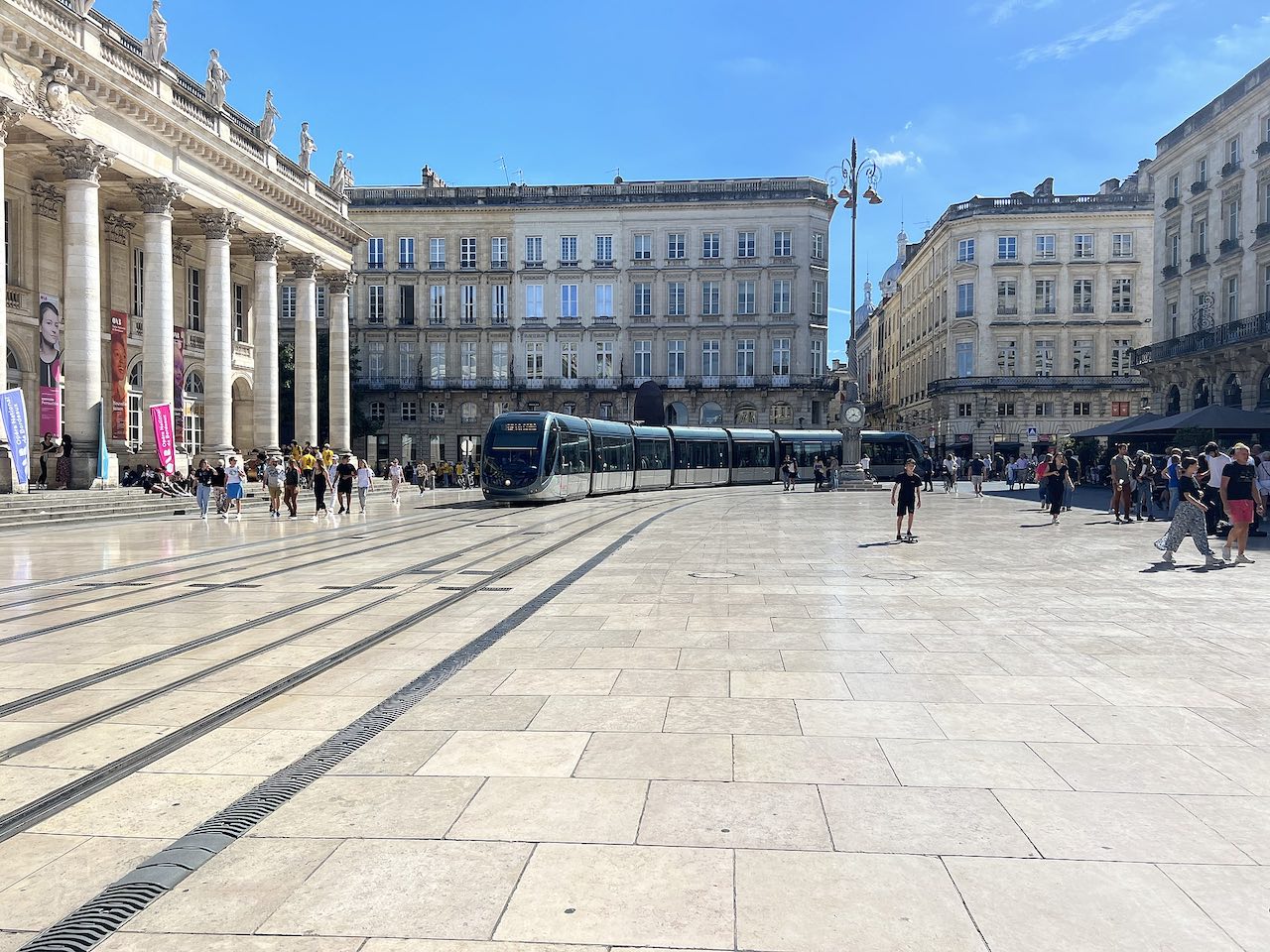 place de la Comédie à Bordeaux