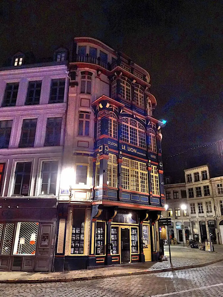 place du Lion d'Or à Lille