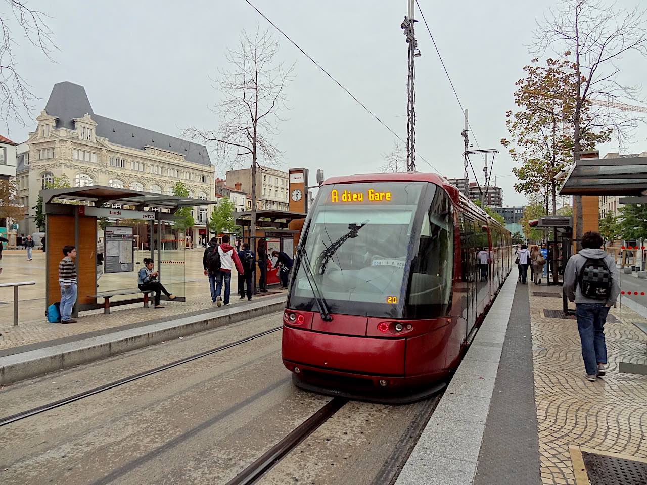tramway de Clermont Ferrand