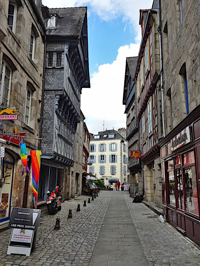 rue ancienne à Quimper