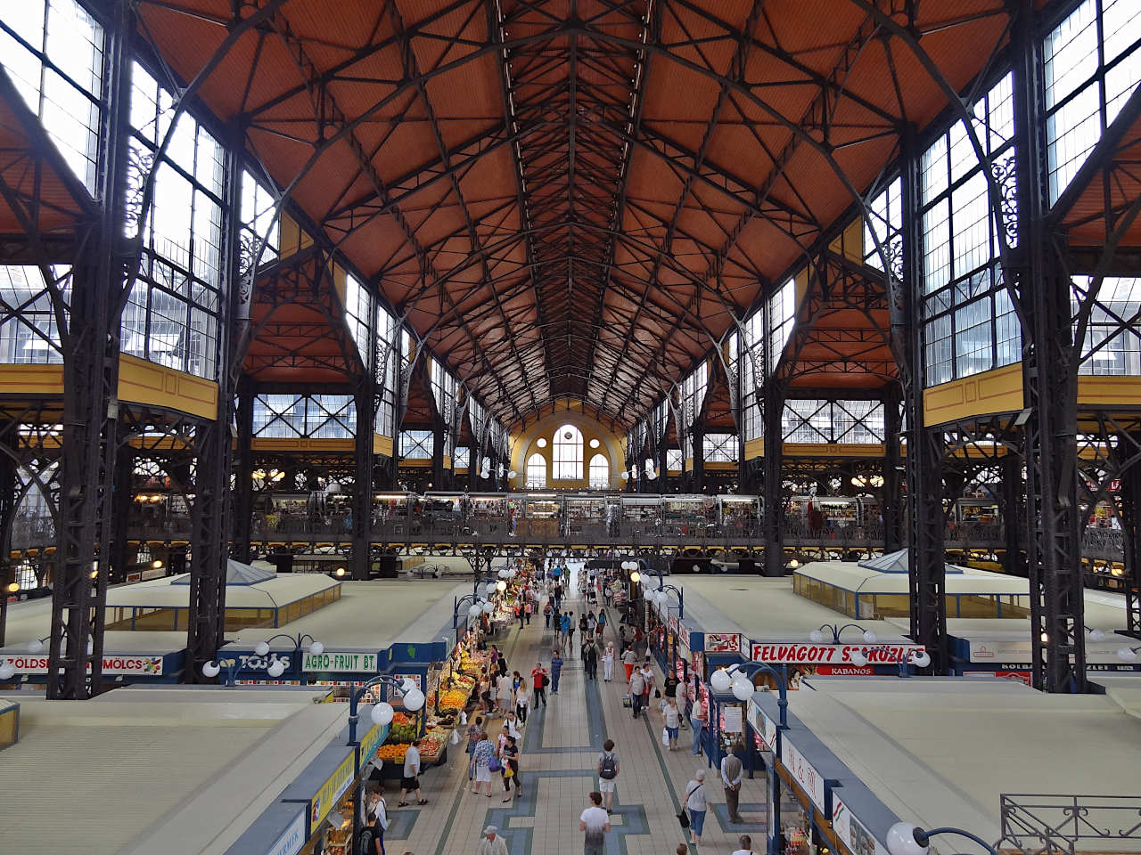 Grand marché central de Budapest