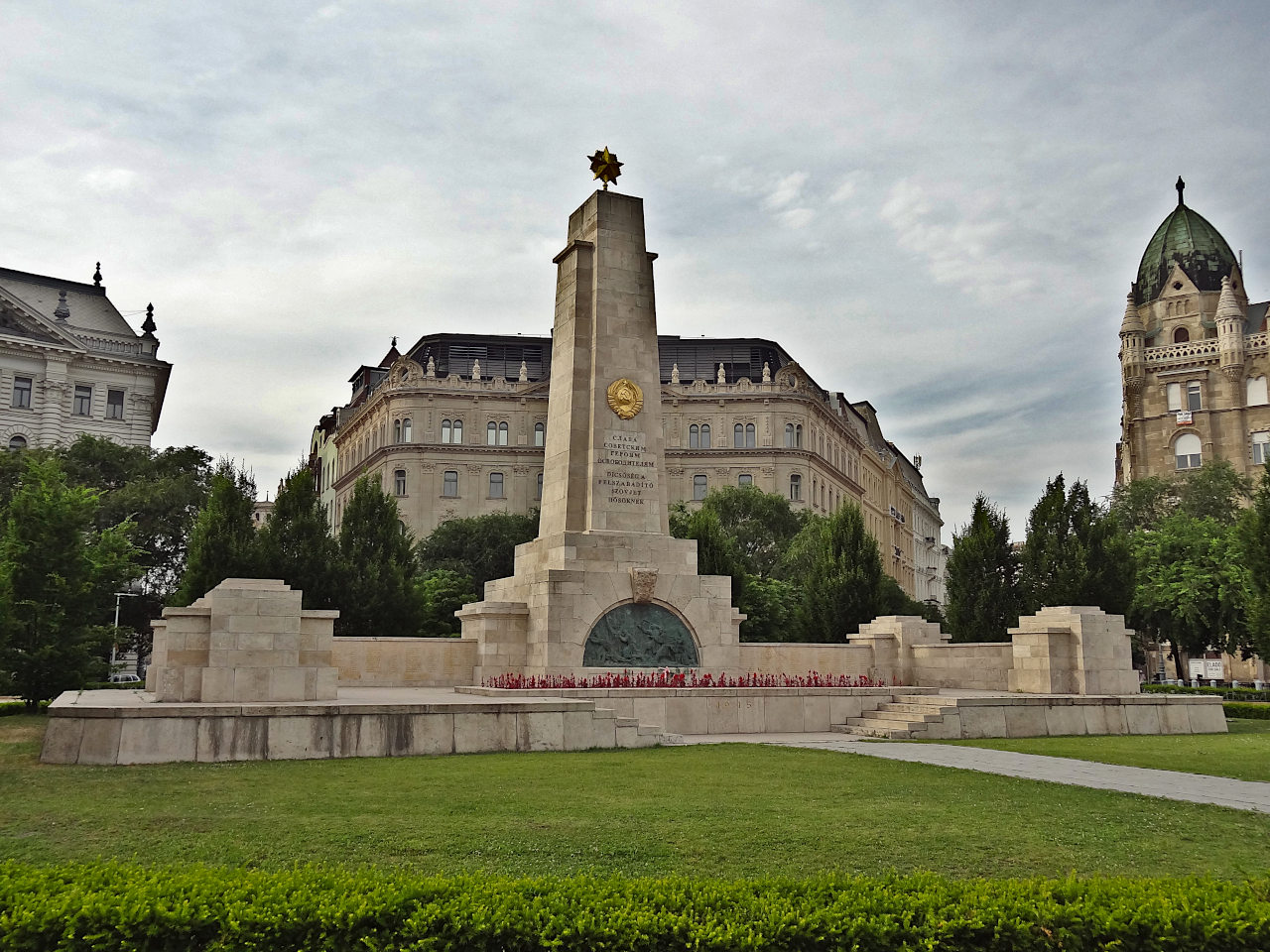 place de la Liberté à Budapest