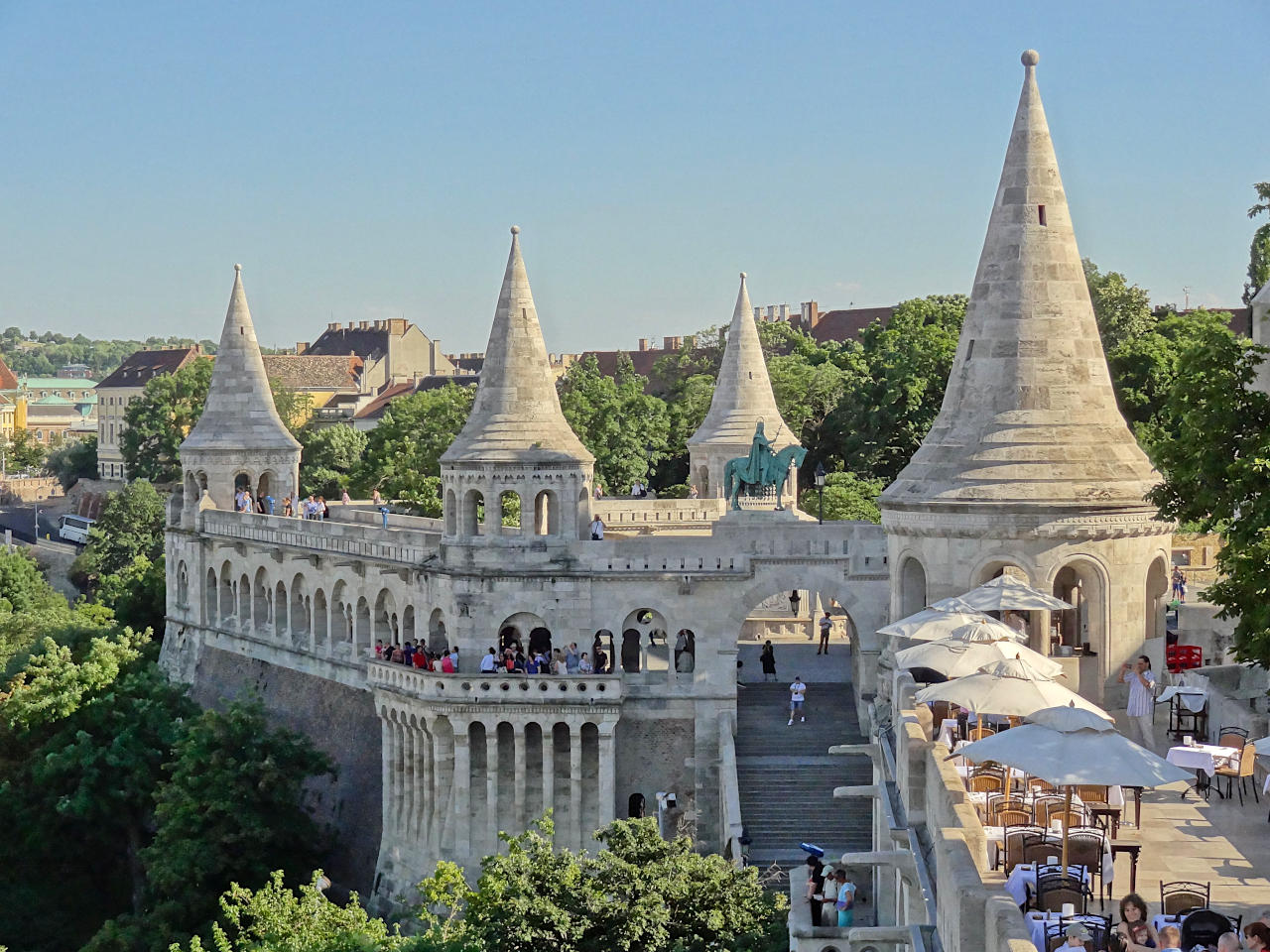 bastion des pêcheurs à Budapest