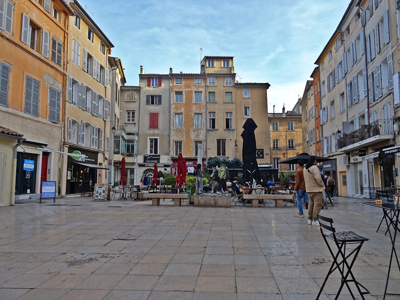 place Richelme à Aix-en-Provence