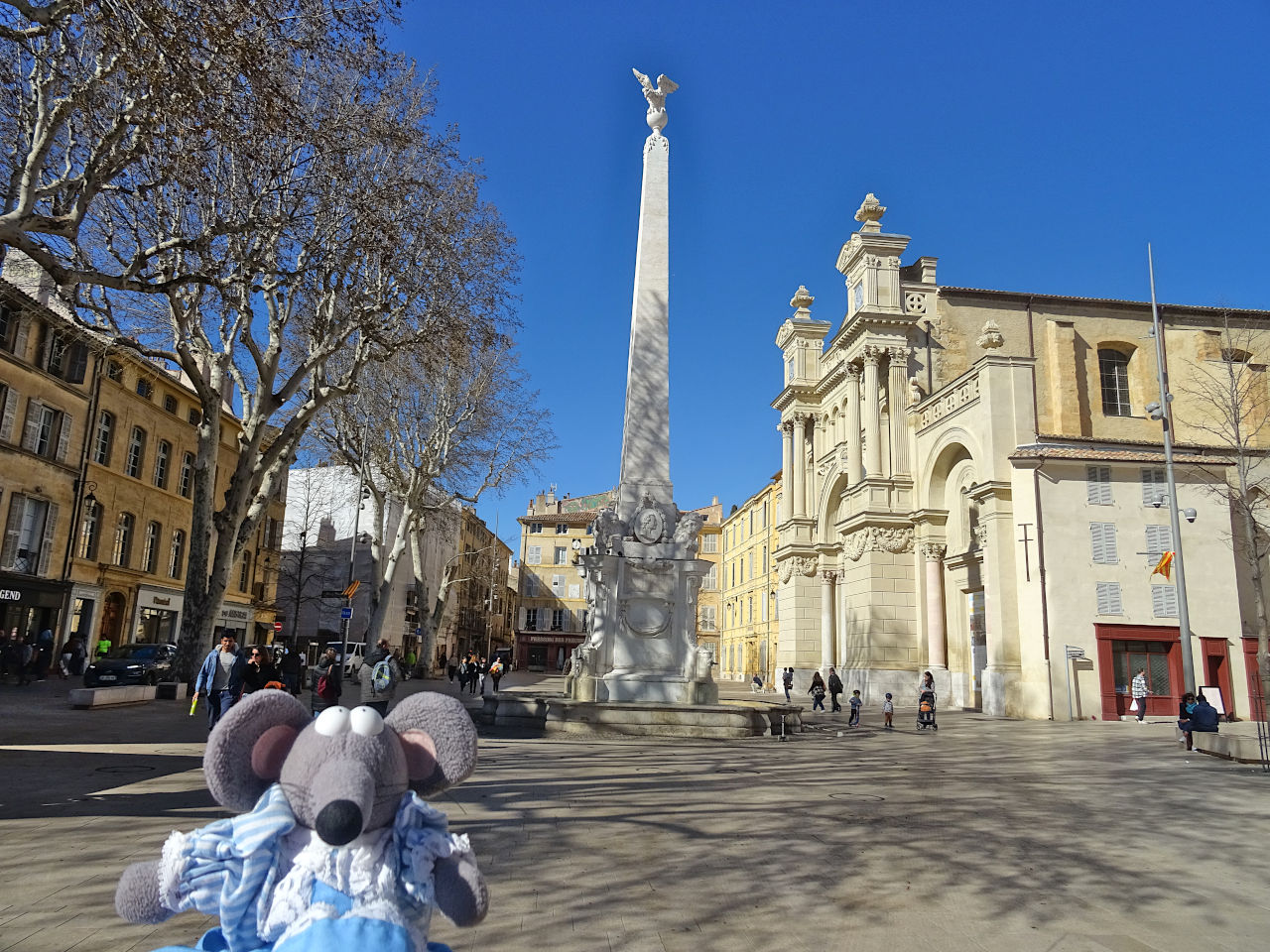 place des Prêcheurs à Aix-en-Provence