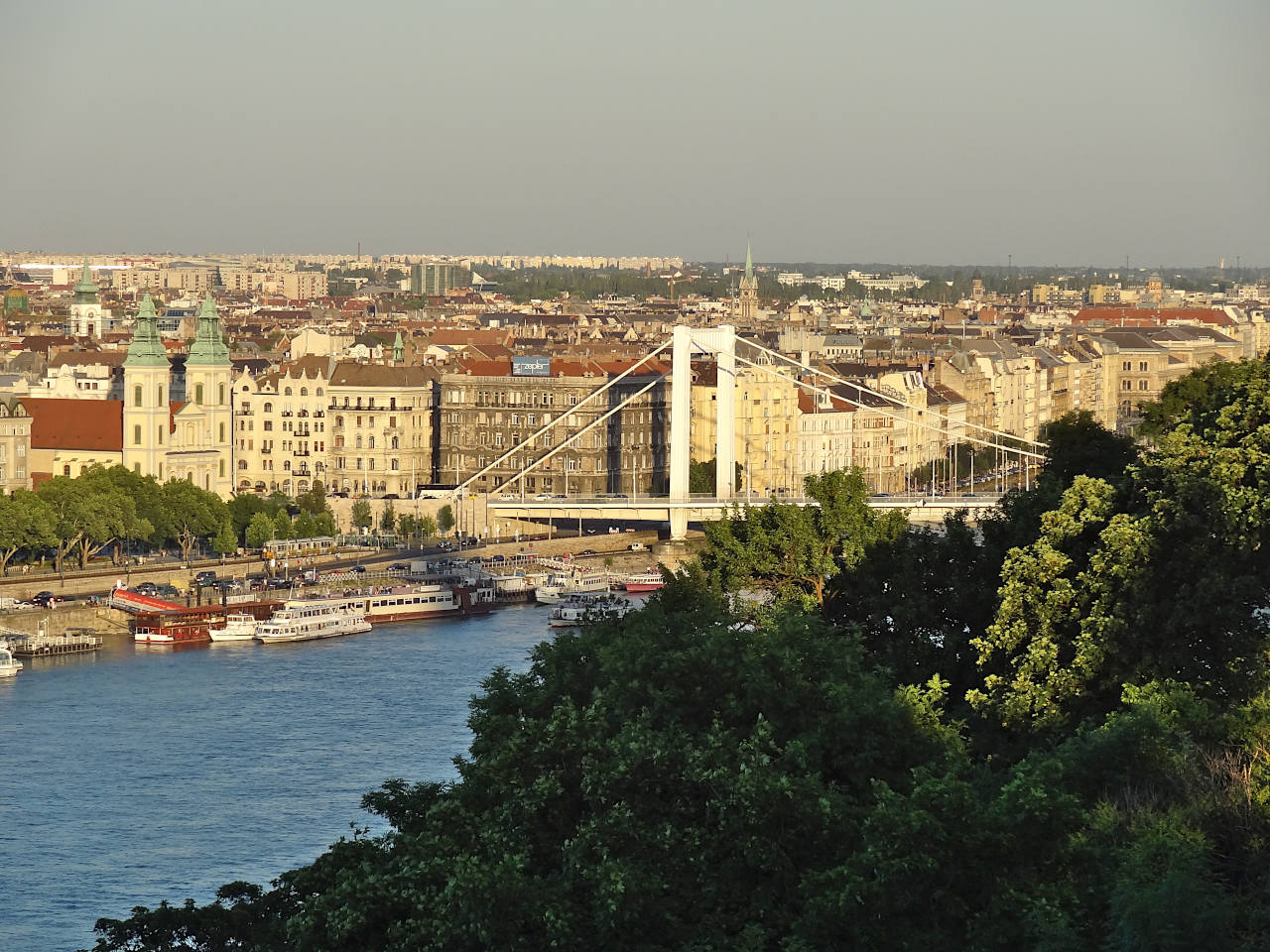 vue sur Pest