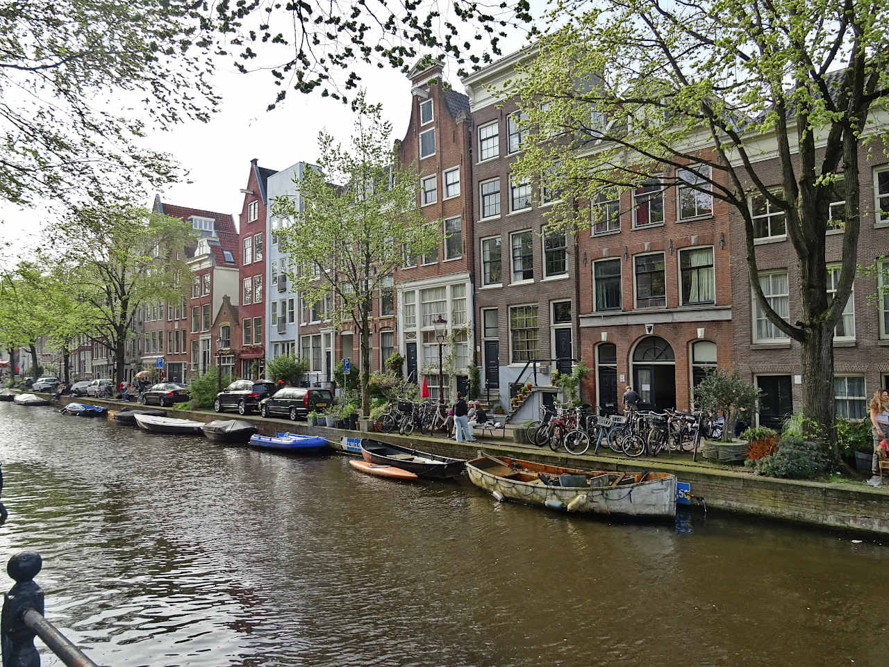 un canal du Jordaan à Amsterdam