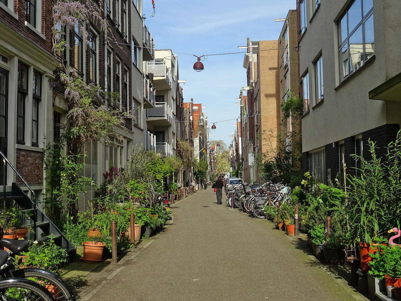une rue du Jordaan à Amsterdam